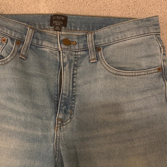 J Crew Factory Essential Straight Leg Jeans - Picture 5 of 6